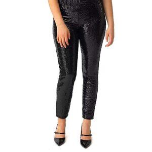 NWT Cable & Gauge Women's Sequin slim fit Pants Leggings size Small s sm